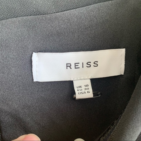 Reiss Black Dress Size 6 - Picture 4 of 7